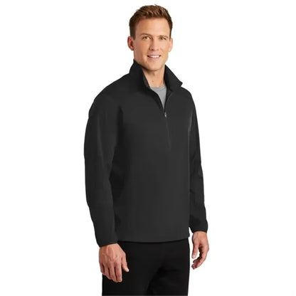 Port Authority Active 1/2-Zip Soft Shell Jacket.
