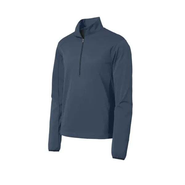 Port Authority Active 1/2-Zip Soft Shell Jacket.