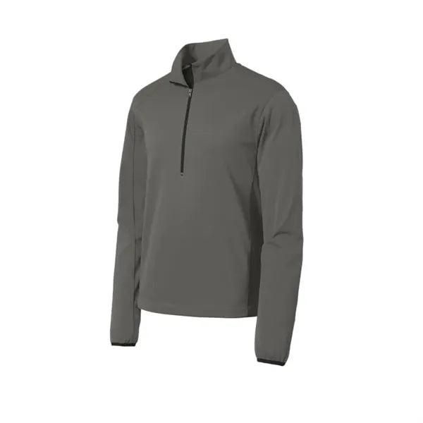 Port Authority Active 1/2-Zip Soft Shell Jacket.