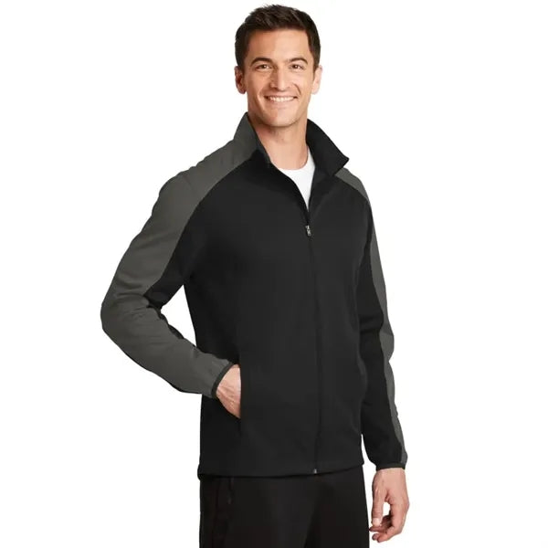Port Authority Active Colorblock Soft Shell Jacket.