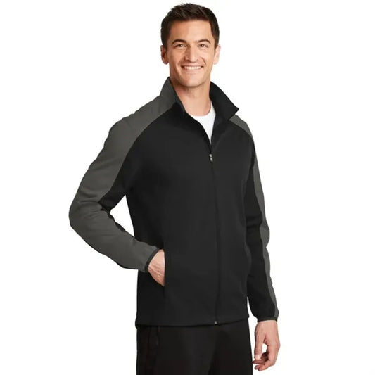 Port Authority Active Colorblock Soft Shell Jacket.