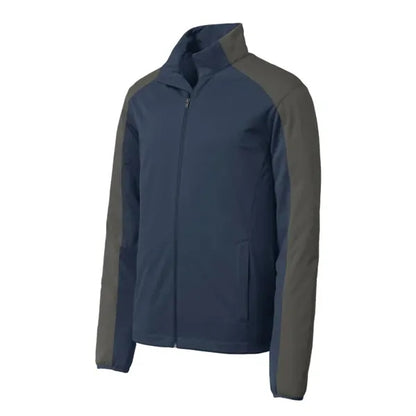 Port Authority Active Colorblock Soft Shell Jacket.