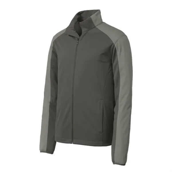 Port Authority Active Colorblock Soft Shell Jacket.