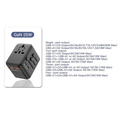 International Universal Travel Plug Adapter