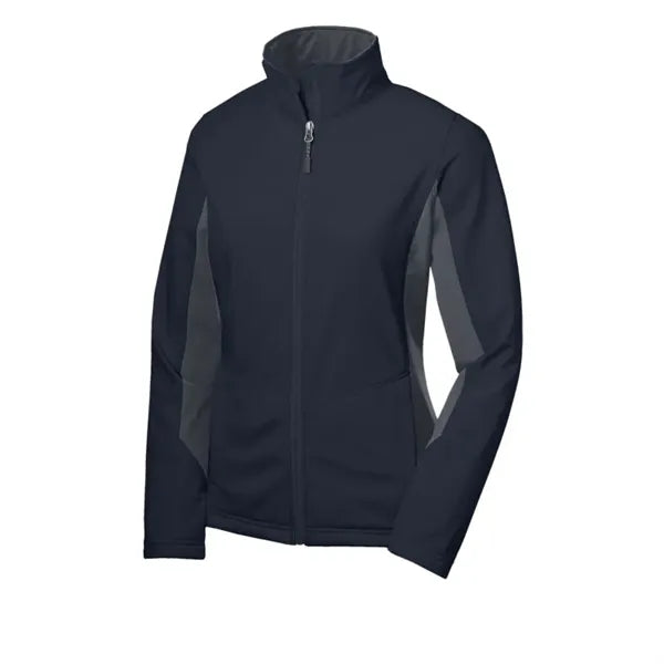 Port Authority Women's Core Colorblock Soft Shell Jacket.