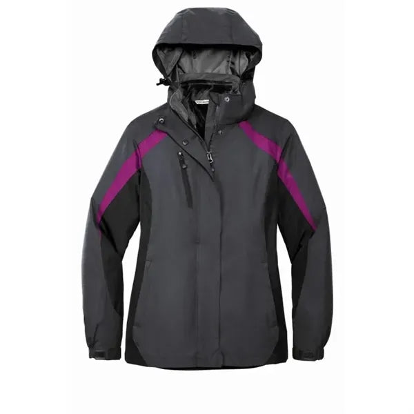 Port Authority Women's Colorblock 3-in-1 Jacket.