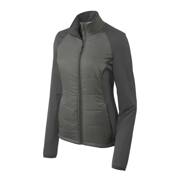 Port Authority Women's Hybrid Soft Shell Jacket.