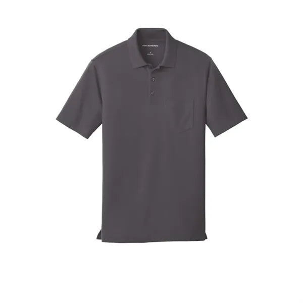 Port Authority Dry Zone UV Micro-Mesh Pocket Polo.