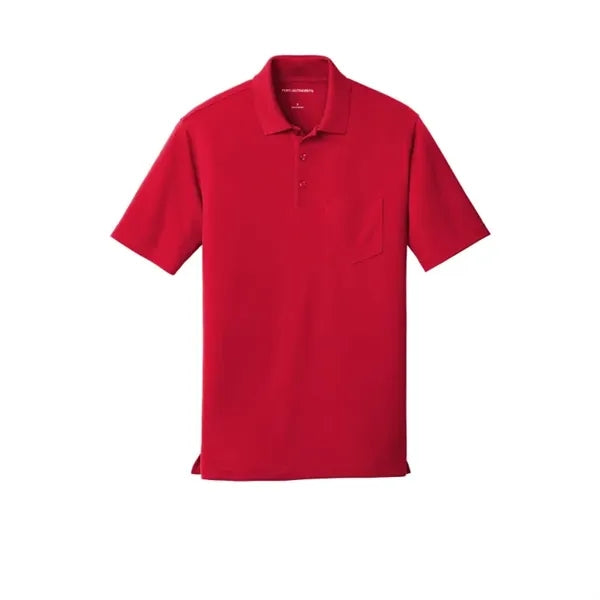 Port Authority Dry Zone UV Micro-Mesh Pocket Polo.