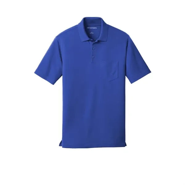 Port Authority Dry Zone UV Micro-Mesh Pocket Polo.