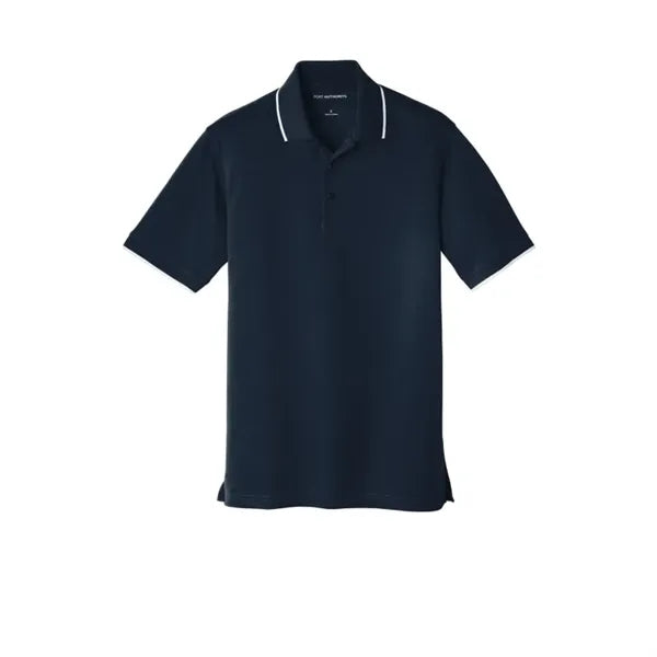 Port Authority Dry Zone UV Micro-Mesh Tipped Polo.