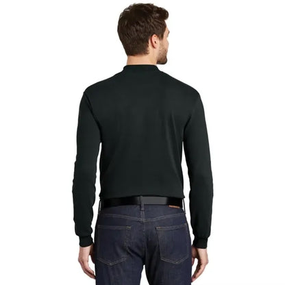 Port Authority Interlock Knit Mock Turtleneck.