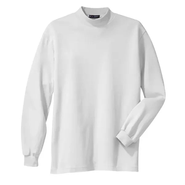 Port Authority Interlock Knit Mock Turtleneck.