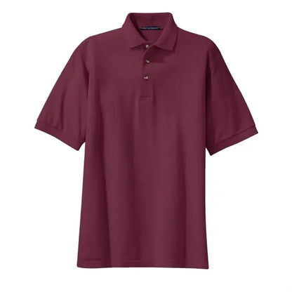 Port Authority Heavyweight Cotton Pique Polo.