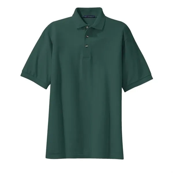 Port Authority Heavyweight Cotton Pique Polo.