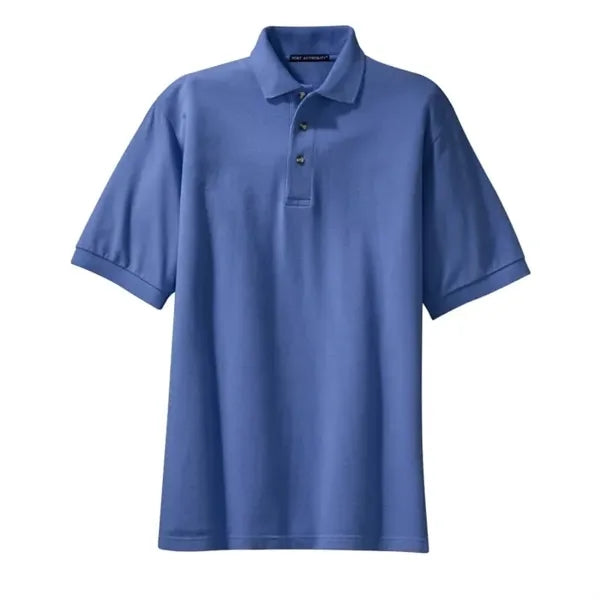 Port Authority Heavyweight Cotton Pique Polo.