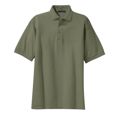 Port Authority Heavyweight Cotton Pique Polo.