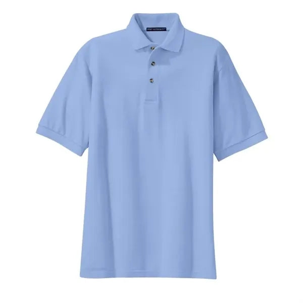 Port Authority Heavyweight Cotton Pique Polo.
