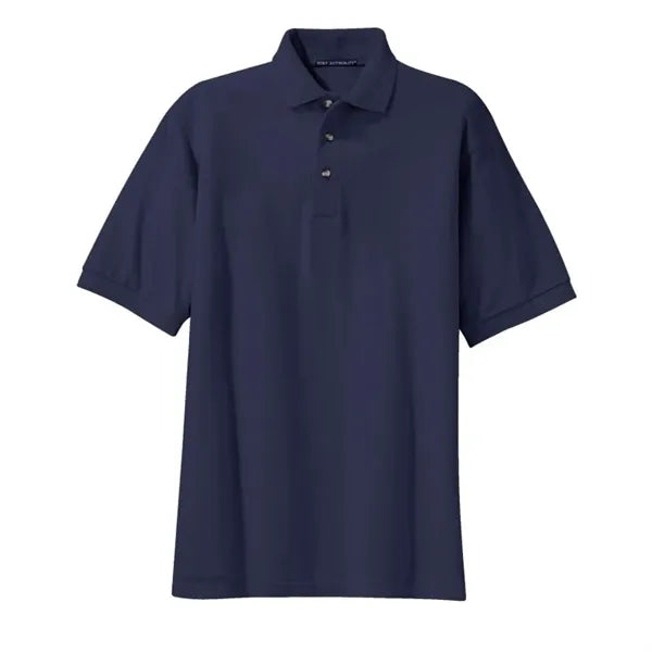 Port Authority Heavyweight Cotton Pique Polo.