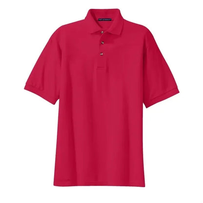 Port Authority Heavyweight Cotton Pique Polo.