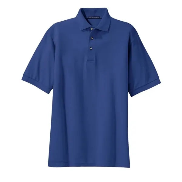 Port Authority Heavyweight Cotton Pique Polo.