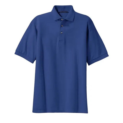 Port Authority Heavyweight Cotton Pique Polo.
