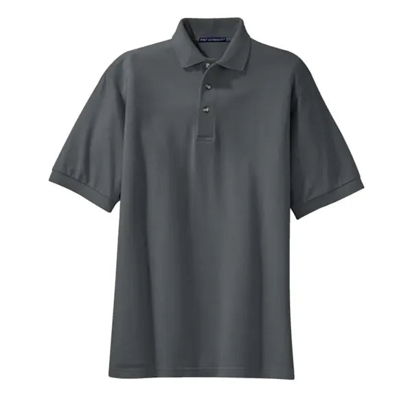 Port Authority Heavyweight Cotton Pique Polo.