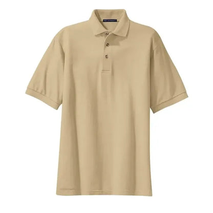 Port Authority Heavyweight Cotton Pique Polo.