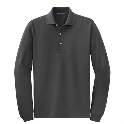 Port Authority Rapid Dry Long Sleeve Polo.