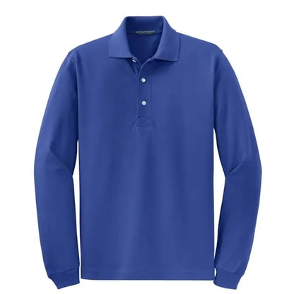 Port Authority Rapid Dry Long Sleeve Polo.