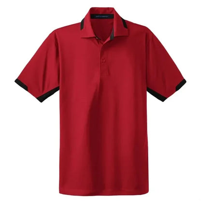 Port Authority Dry Zone Colorblock Ottoman Polo.