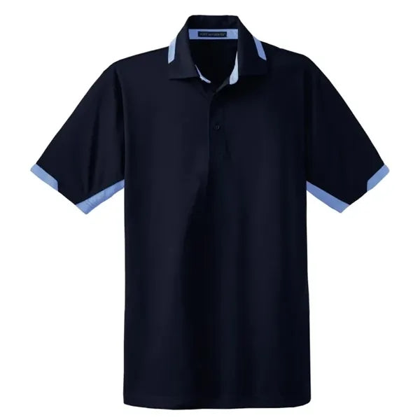 Port Authority Dry Zone Colorblock Ottoman Polo.