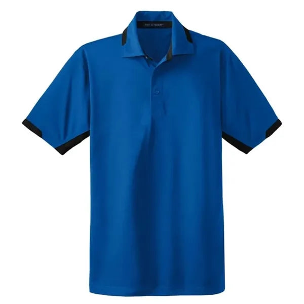Port Authority Dry Zone Colorblock Ottoman Polo.