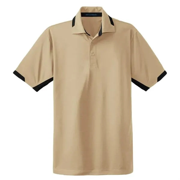 Port Authority Dry Zone Colorblock Ottoman Polo.