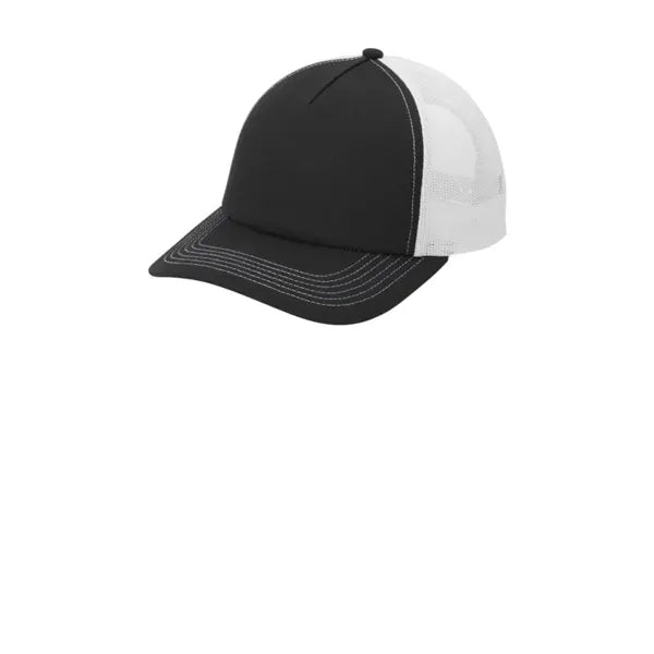 Port Authority Low-Profile Snapback 5-Panel Trucker Cap