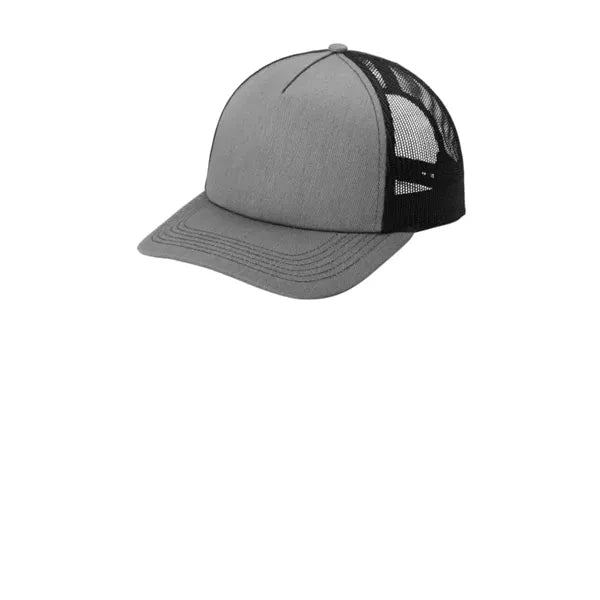 Port Authority Low-Profile Snapback 5-Panel Trucker Cap