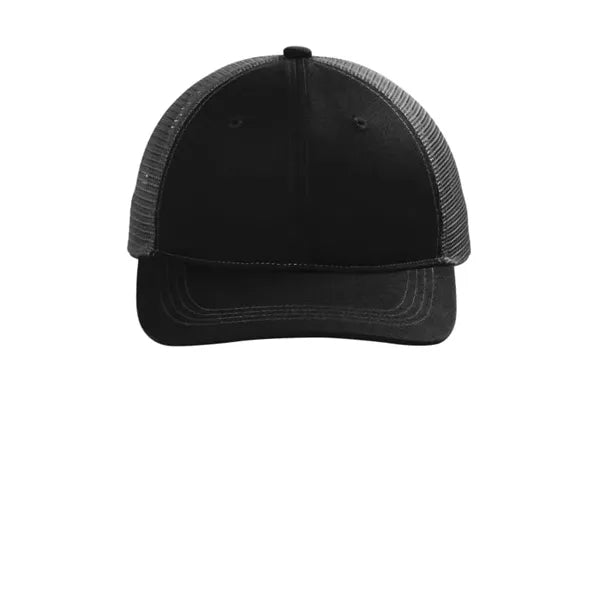 Port Authority Unstructured Snapback Trucker Cap