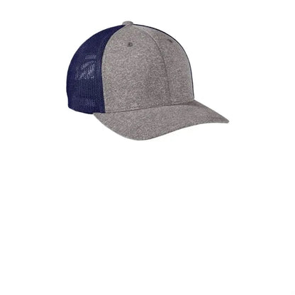 Port Authority Flexfit Melange Mesh Back Trucker Cap
