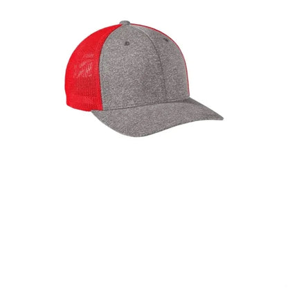 Port Authority Flexfit Melange Mesh Back Trucker Cap
