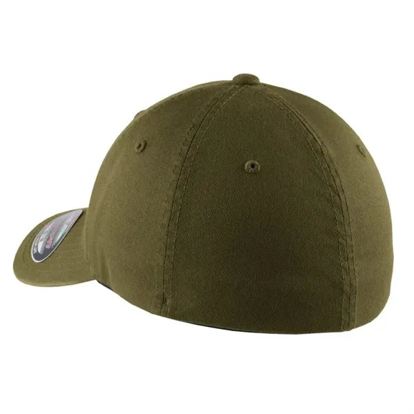 Port Authority Flexfit Garment-Washed Cap.