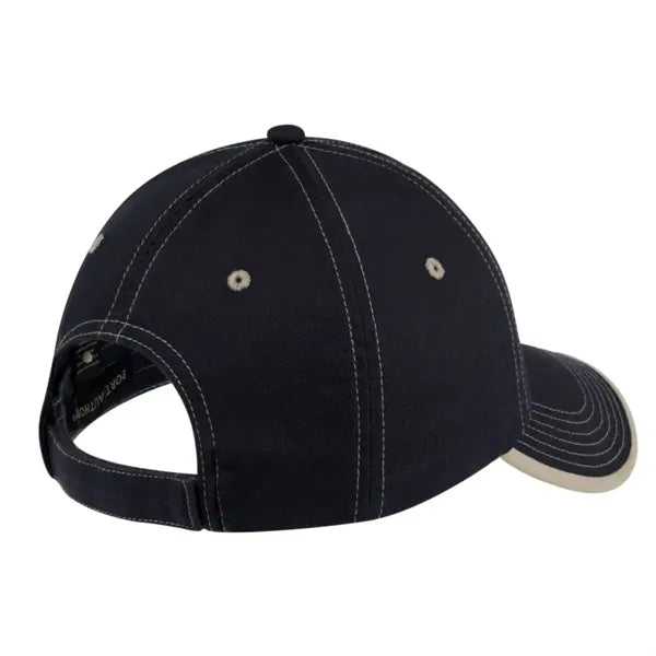 Port Authority Vintage Washed Contrast Stitch Cap.