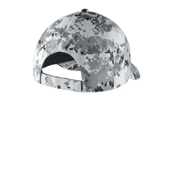 Port Authority Digital Ripstop Camouflage Cap.