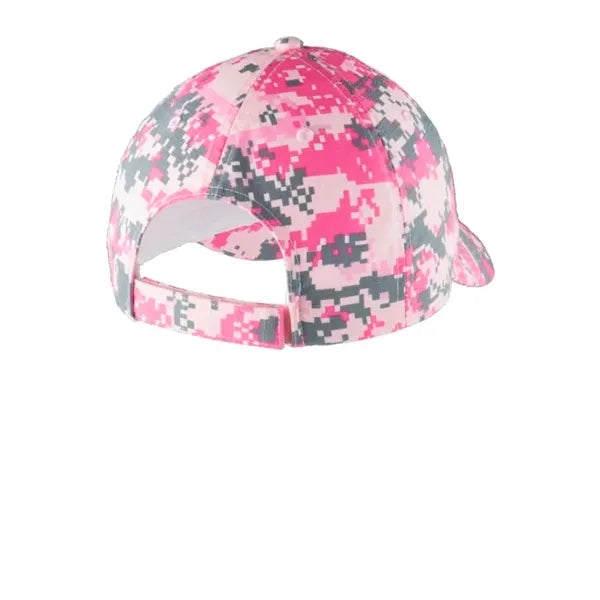 Port Authority Digital Ripstop Camouflage Cap.