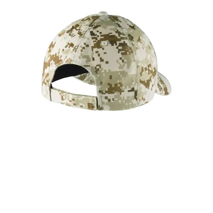 Port Authority Digital Ripstop Camouflage Cap.