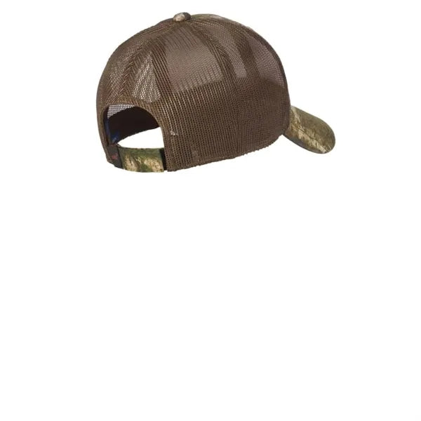 Port Authority Structured Camouflage Mesh Back Cap.