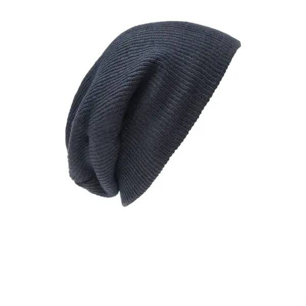 Port Authority Rib Knit Slouch Beanie.