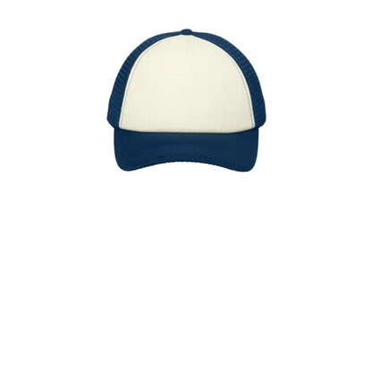 Port Authority 5-Panel Twill Foam Trucker Cap.