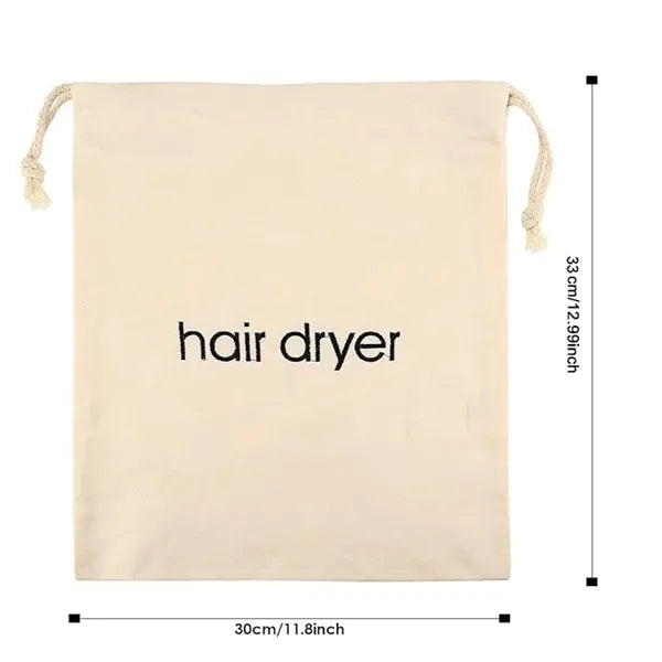 Drawstring Hair Dryer Bag