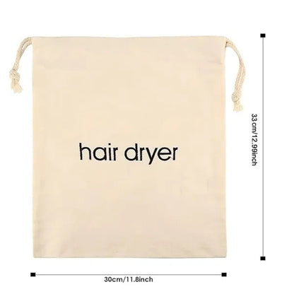 Drawstring Hair Dryer Bag