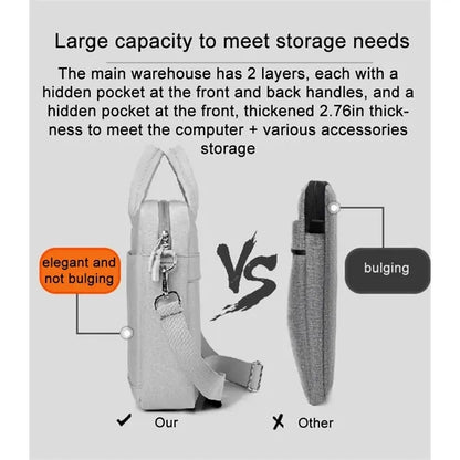 15.6 inch Large capacity Laptop bag with Shoulder Strap